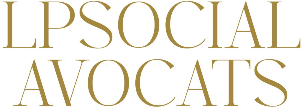 logo typo LPSocial Avocats, avocate conseil droit du travail entreprises et avocate droit social protection sociale France